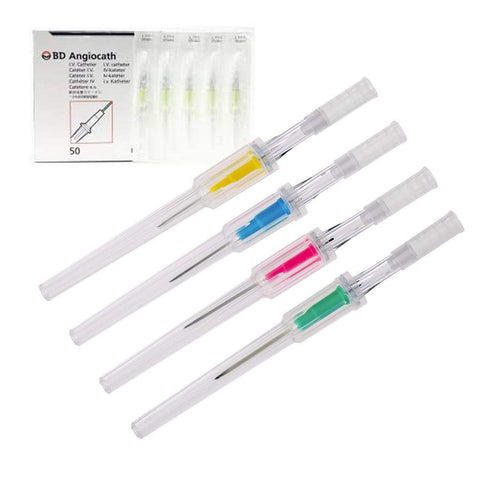 BD I/V Cannula Angiocath 20gx2" Box of 50