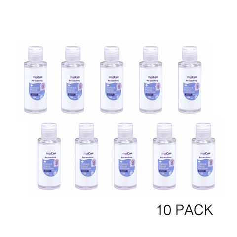 Hand Sanitiser 75% Alcohol 60ml (10 Pack)