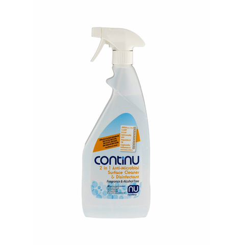 Continu Anti-Microbial 2 in 1 Surface Cleaner & Disinfectant 750ml