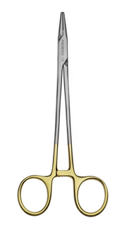 Mayo Hegar Needle Holder Straight T.C 18cm