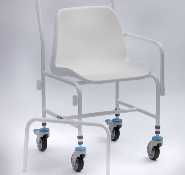 Tilton Mobile Height Shower Chair 4 Brake