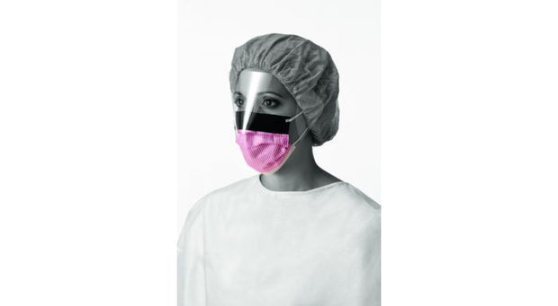 Type IIR Procedural Facemask Blue, Spunbond Polypropylene With Earloops