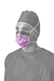 Type IIR Surgical Facemask High Perform Thin Anti-Fog Strip Purple