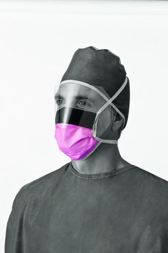 Type IIR Surgical Facemask Thermal Bonded Polypropylene Purple