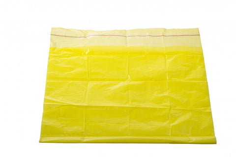 Hdpe Yellow Bag Folded