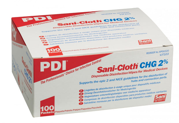 PDI Sani-Cloth CHG 2% Medical Wipes