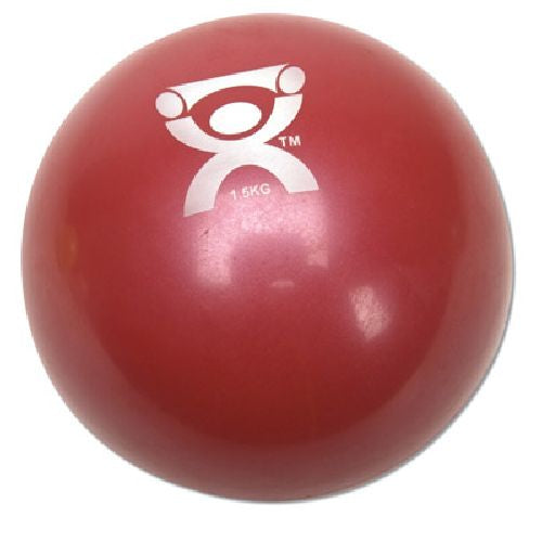 Cando Plyometric Weighted Ball Red 3.3 lbs