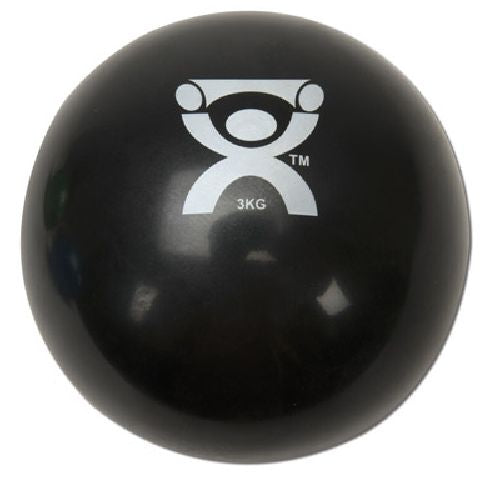 Cando Plyometric Weighted Ball Black 6.6 lbs