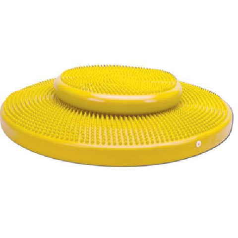 Cando Inflatable Vestibular Disc Yellow 60cm Diameter 23.6 Inches