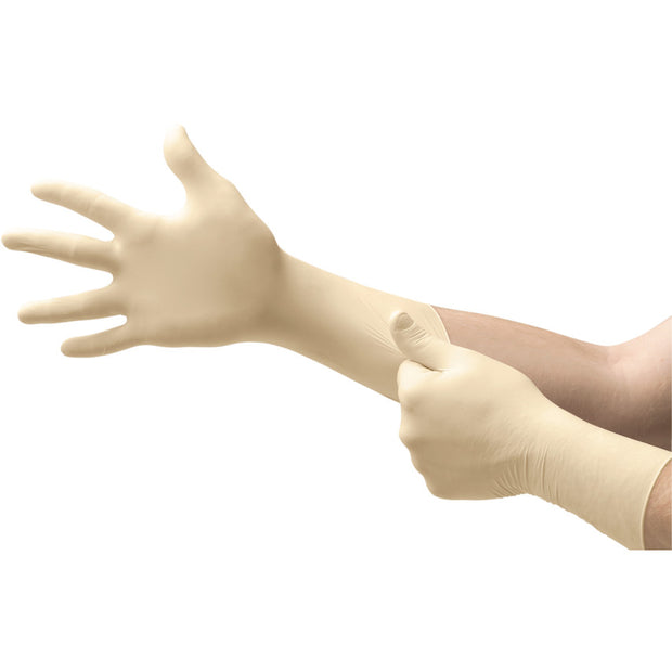 AnsellDisposable Gloves, Latex (Box-100)