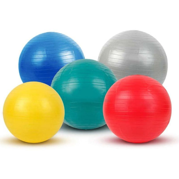 Anti-Burst Exercise Therapy Ball 85cm Silver