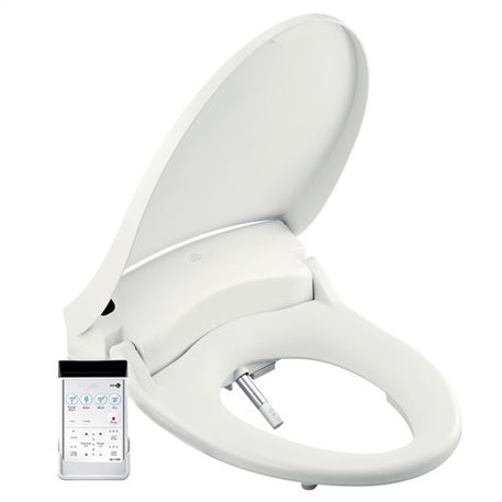 Aqua Sigma Dib C-750 Wash and Dry Bidet Shower Toilet Seat with Remote Control