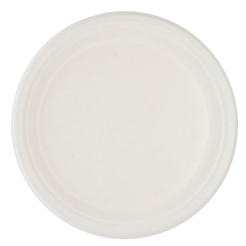 Bagasse 9" Plate Compostable for 500
