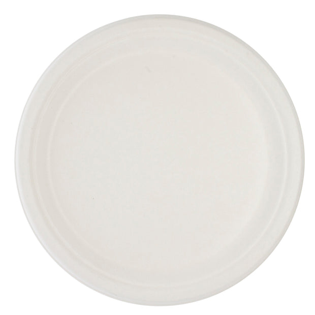 Bagasse 9" Plate Compostable for 500