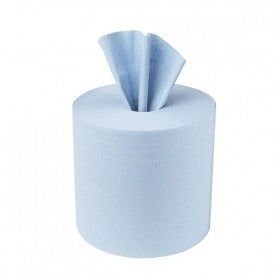 Blue Centrefeed Roll 2ply - 150m Compostable