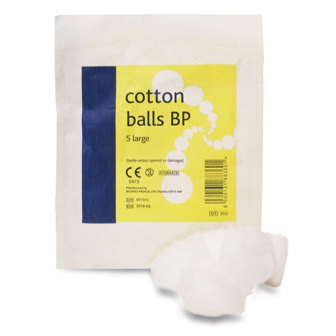 Sterile BP Grade Cotton Wool Balls