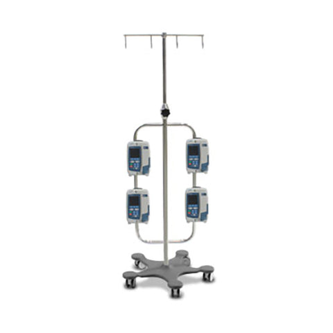 Bristol Maid High Capacity Four Hook Infusion Pump Stand