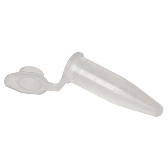 CELLTREAT Scientific Products 229441 Micro Centrifuge Tube, 1.5 ml, Attached Flat Top, Bag, Nonsterile; 1000/cs