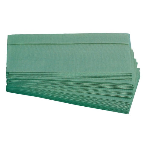 C-Fold Paper Hand Towel - 1 Ply - Green Pack of 2880