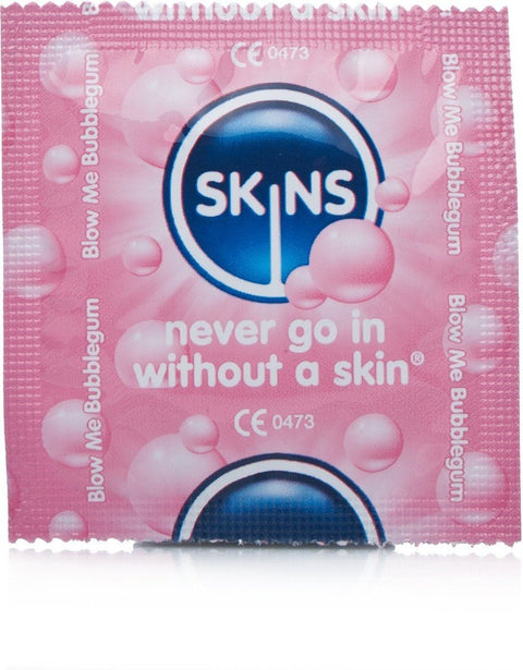 Skins Blow Me Bubblegum Condoms [Pack of 500]
