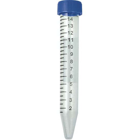 Cole-Parmer Conical-Bottom Centrifuge Tube, PP, 15 ml, Resealable Bag; 500/cs
