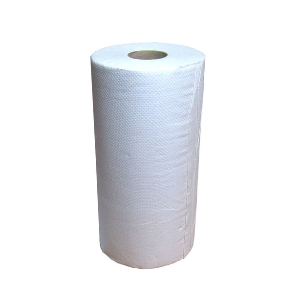 2 Ply Premium Couch Roll - 20in Wide, 50m Long - White x 9