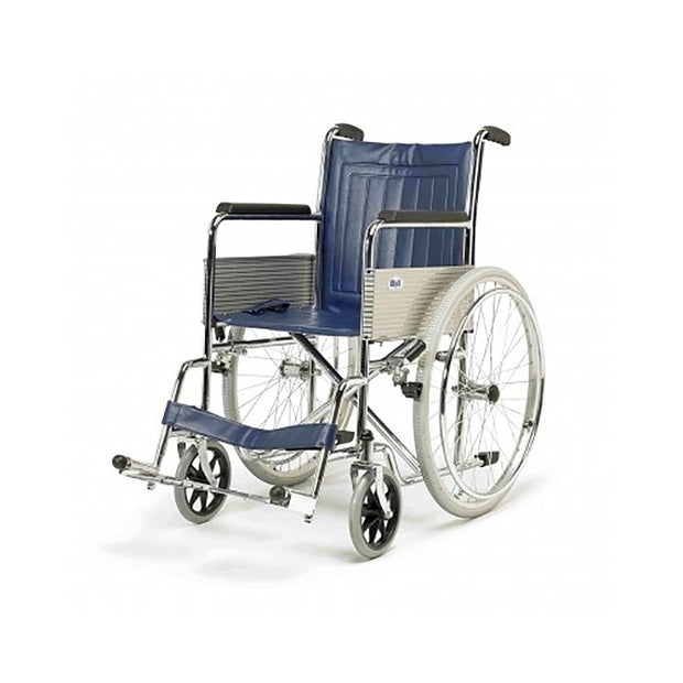 Days Chrome-Plated Self-Propelled Wheelchair