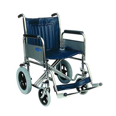 Days Heavy Duty Chrome-Plated Attendant Propelled Wheelchair