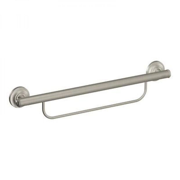 Moen Designer Grab Bar with Integrated Towel Bar