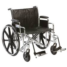 28" Sentra EC Wheelchair with Footrests