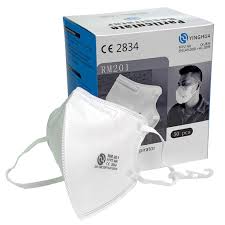 FFP2 Respirator Face Masks x 50 - Medical PPE Certified