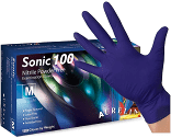 Sonic Aurelia Nitrile Blue Gloves - Pack of 100