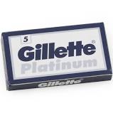 Gillette Platinum DE Razor Blades - Pack of 5
