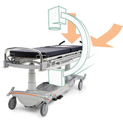 E-Med 1400 Patient Trolley