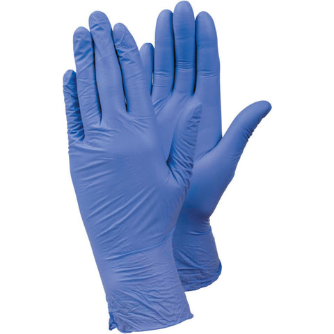 Ejendals843 Tegera Nitrile Gloves Purple (PK-100) Size 10