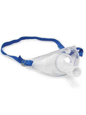 Facemask tracheostomy adult With strap and connector [Pack of 50]