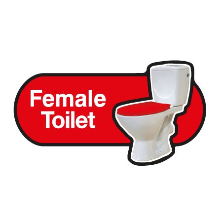 Find Signage Dementia Female Toilet Sign