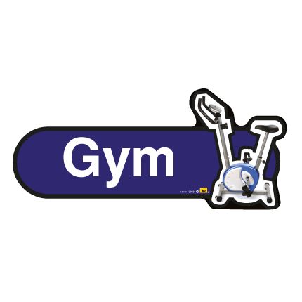 Find Signage Dementia Gym Sign – Ovilcare