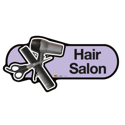 Find Signage Dementia Hair Salon Sign