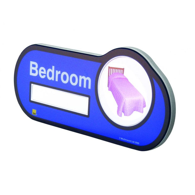 Find Signage Dementia Interchangeable Bedroom Sign