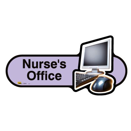 Find Signage Dementia Nurse's Office Sign