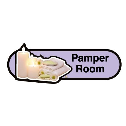 Find Signage Dementia Pamper Room Sign