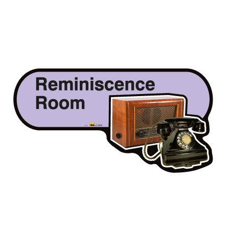 Find Signage Dementia Reminiscence Room Sign