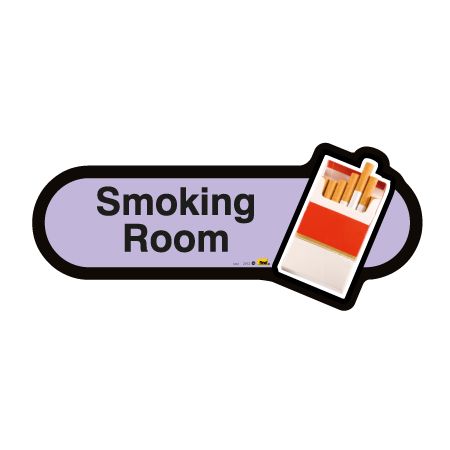 Find Signage Dementia Smoking Room Sign