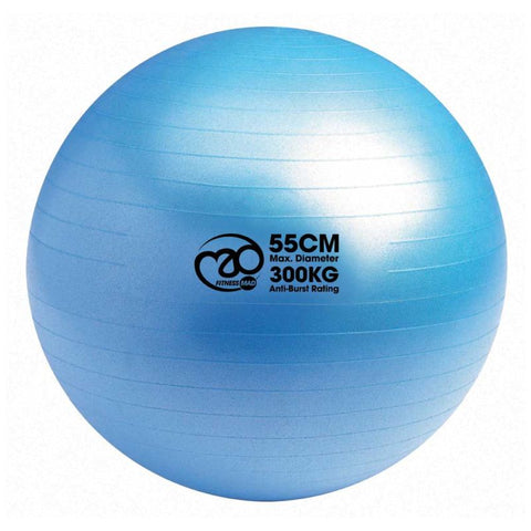 Fitness-Mad 300kg Swiss Ball, Pump and Online Guide