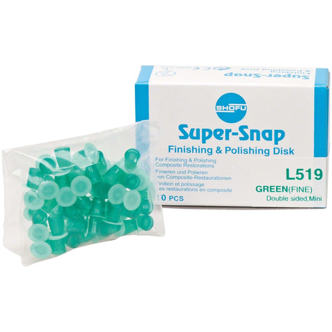 Super Snap - Green Fine Mini Double Sided (50)
