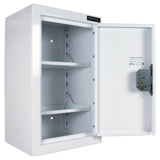 Controlled Drugs Cabinet 550 X 335 X 270mm | 2 Shelves (Adjustable) | L/H Hinge