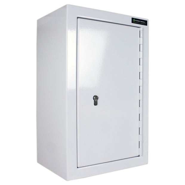 Controlled Drugs Cabinet 550 X 335 X 270mm | 2 Shelves (Adjustable) | L/H Hinge / Warning Light