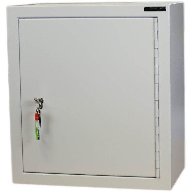 Controlled Drugs Cabinet 550 X 500 X 300mm | 2 Shelves (Adjustable) | L/H Hinge