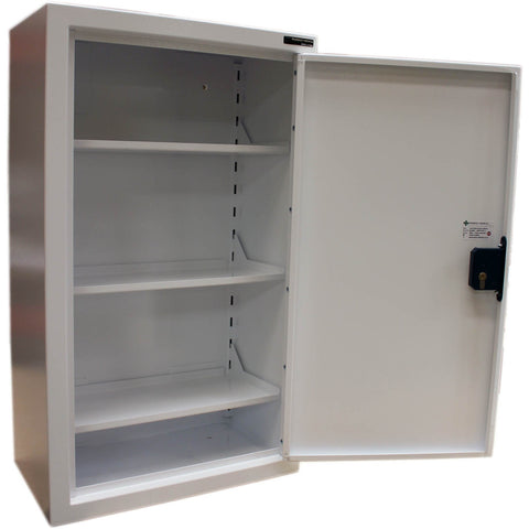 Controlled Drugs Cabinet 850 X 500 X 300mm | 3 Shelves (Adjustable) | R/H Hinge / Warning Light